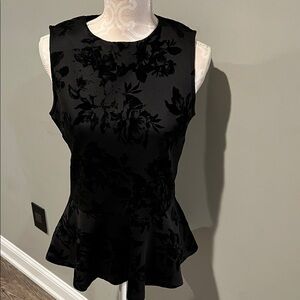 Bobeau Peplum Top